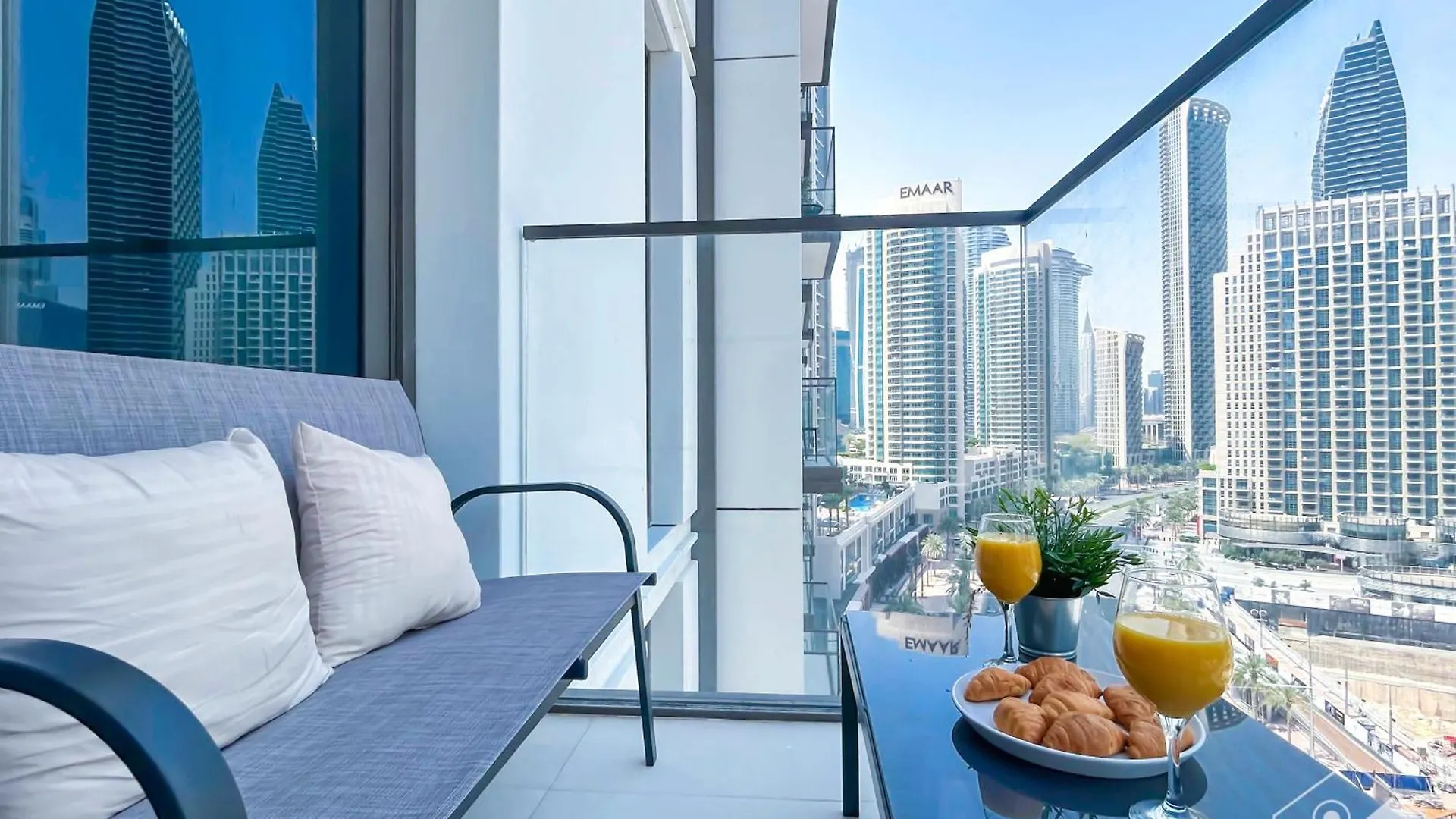 شقة Luxury Burj Crown Downtown Balcony & View دبي