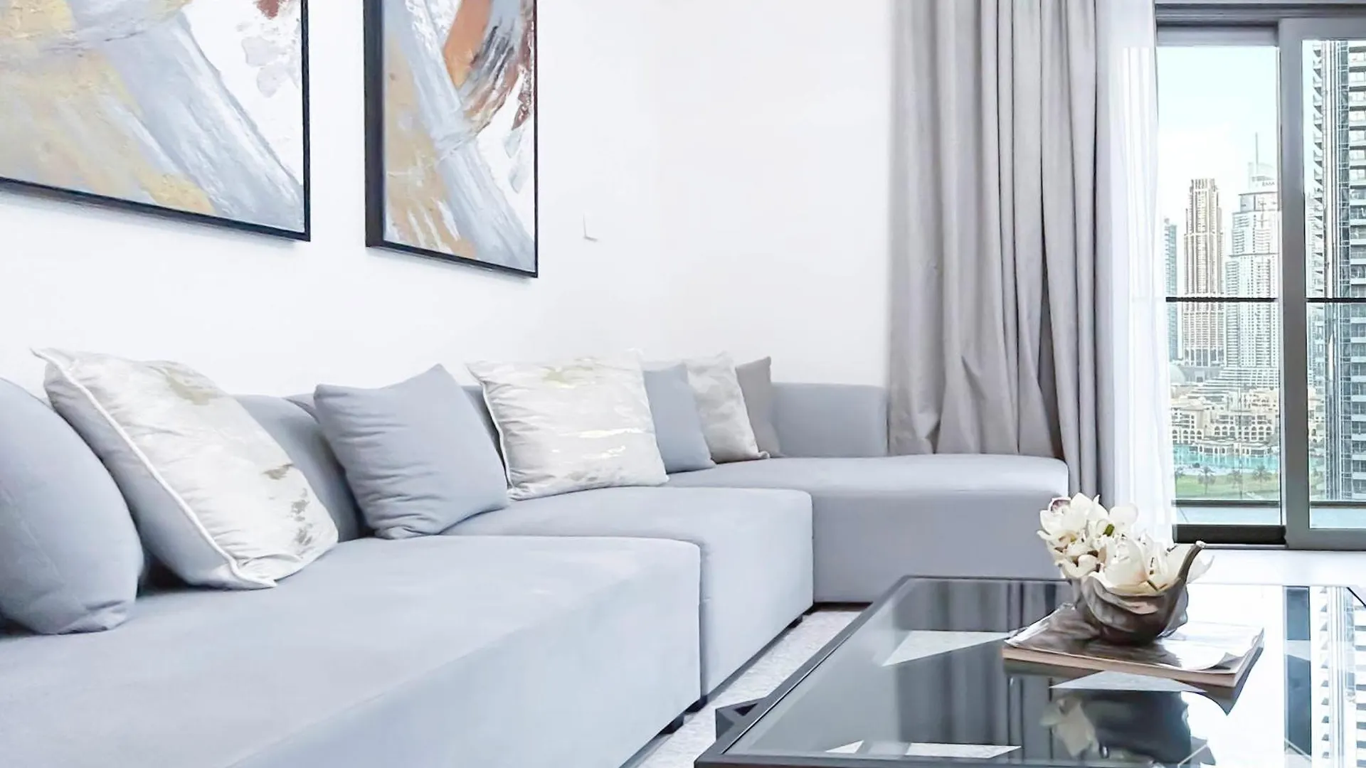 شقة Luxury Burj Crown Downtown Balcony & View دبي
