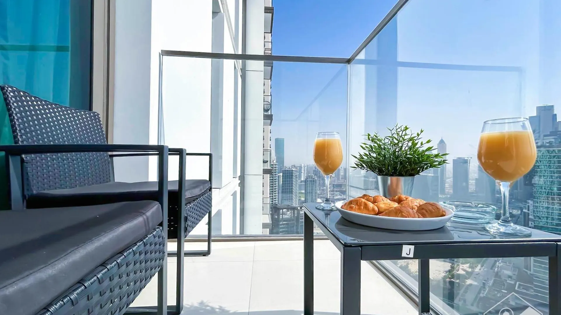 شقة Luxury Burj Crown Downtown Balcony & View دبي