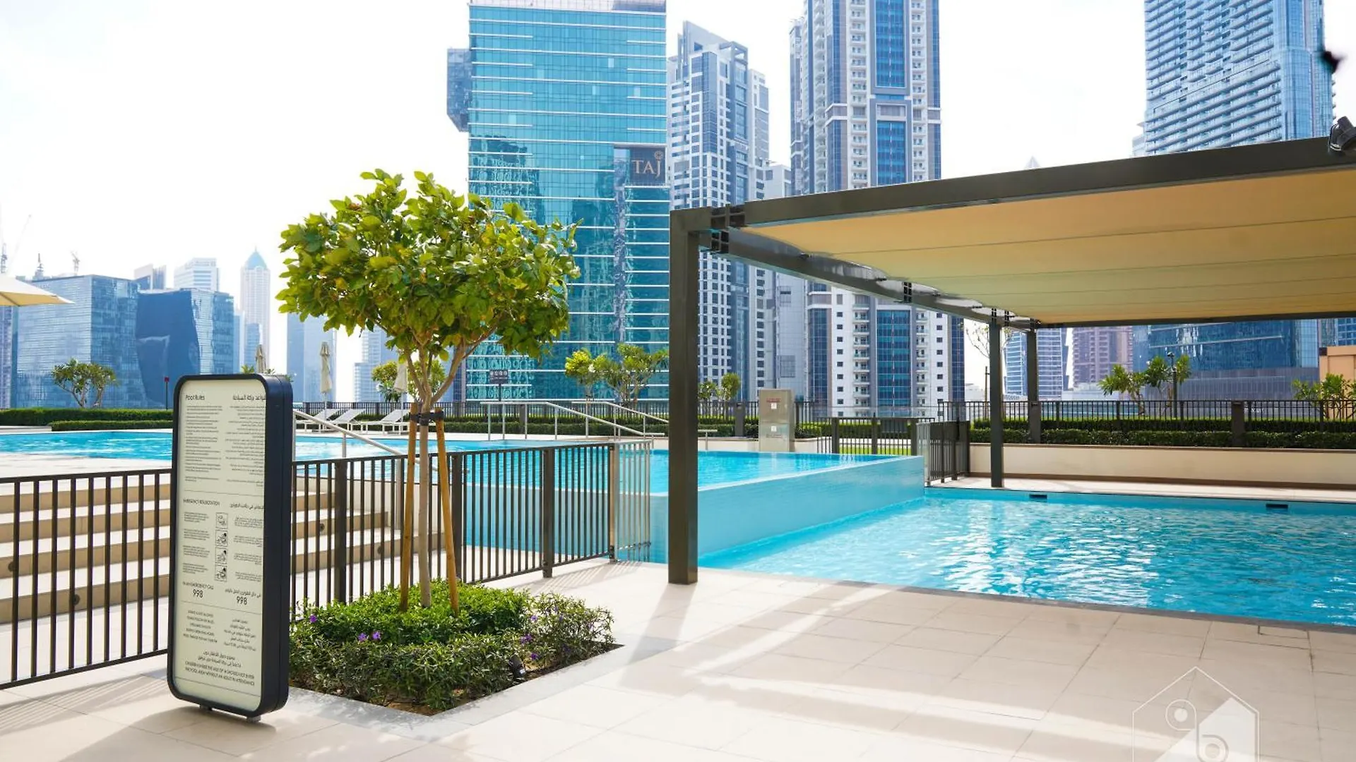 Luxury Burj Crown Downtown Balcony & View Apartment Dubai United Arab Emirates
